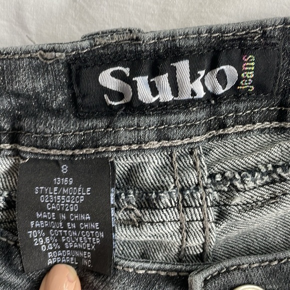 Black cropped jeans - Picture 3 of 5